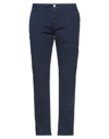 Yan Simmon Pants In Dark Blue