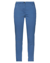 Shop Jacob Cohёn Woman Pants Blue Size 26 Lyocell, Cotton, Elastane