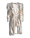 Elisabetta Franchi Short Dresses In Gold