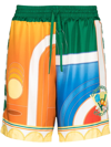 CASABLANCA REVE DE TENNIS BERMUDA SHORTS