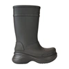 Balenciaga Grey Crocs Edition Rubber Boots In 1500