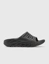 Hoka Ora Recovery Slide Sandal In Black