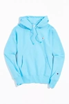 Champion Reverse Weave Hoodie Sweatshirt In Sky