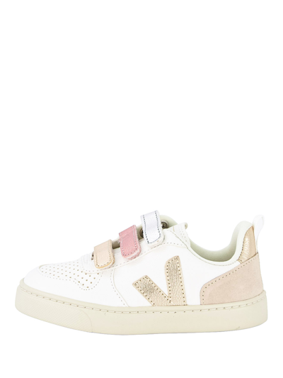 Veja Kids Sneakers For Girls In Bianco