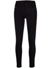 Diesel 2017 Slandy 5-pocket Skinny Jeans In Schwarz