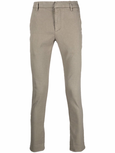 Dondup Mid-rise Skinny Trousers In Grün