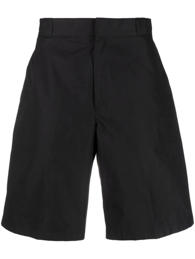 Prada Classic Chino Shorts In Black