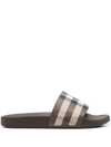 BURBERRY CHECK-PRINT SLIDES