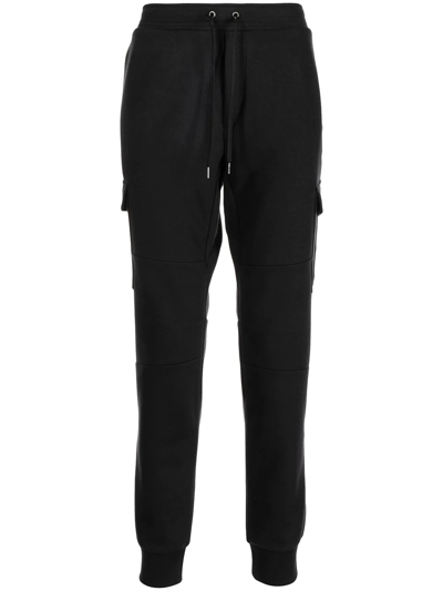 Polo Ralph Lauren Polo Pony Cargo Slim-fit Joggers In Black