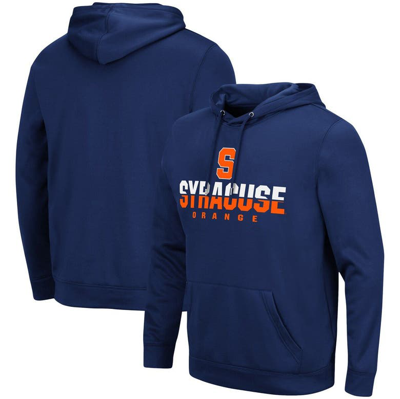 Colosseum Navy Syracuse Orange Lantern Pullover Hoodie