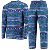 CONCEPTS SPORT CONCEPTS SPORT ROYAL FLORIDA GATORS UGLY SWEATER KNIT LONG SLEEVE TOP AND PANT SET