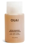 OUAI TRAVEL SIZE DETOX SHAMPOO