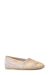 Amalfi By Rangoni Gennaro Ballet Flat In Terra Nappa/ Paglia Nappa