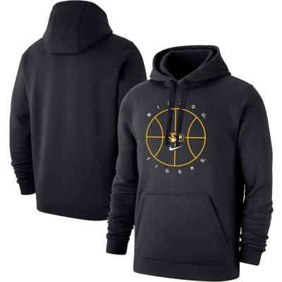 Nike Black Missouri Tigers Basketball Icon Club Fleece Pullover Hoodie