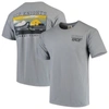 IMAGE ONE GRAY UCF KNIGHTS TEAM COMFORT COLORS CAMPUS SCENERY T-SHIRT