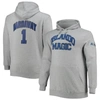 Mitchell & Ness Penny Hardaway Heathered Gray Orlando Magic Big & Tall Name & Number Pullover Hoodie In Heather Gray