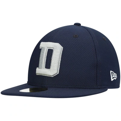 New Era Men's  Navy Dallas Cowboys Coach D 59fifty Fitted Hat