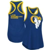 G-III 4HER BY CARL BANKS G-III 4HER BY CARL BANKS NAVY LOS ANGELES RAMS TATER TANK TOP