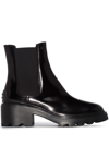 Tod's Carriage 60mm Chelsea Boots In Black