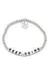 LITTLE WORDS PROJECT KEEP GOING BEADED STRETCH BRACELET