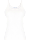 Off-white Cut-out Detailed Vest Top In White