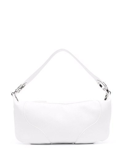 By Far Large Amira Shoulder Bag In White