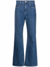 WANDLER LOW-RISE FLARED JEANS