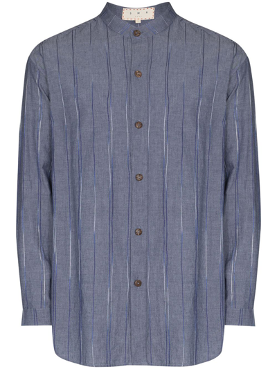 Smr Days Tulum Long-sleeve Shirt In Blue