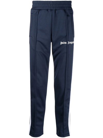 PALM ANGELS LOGO-PRINT TRACK PANTS