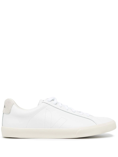 Veja Esplar Low-top Leather Sneakers In White