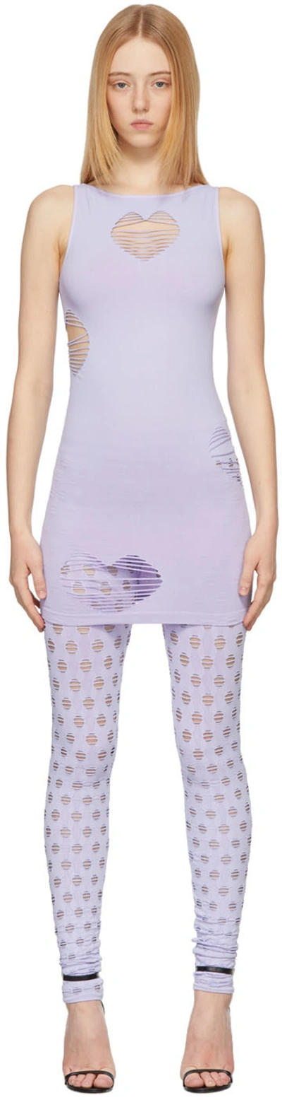 Maisie Wilen Purple True Romance Dress In Iris