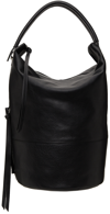 LEMAIRE BLACK VEGETABLE-TANNED LEATHER TOTE BAG