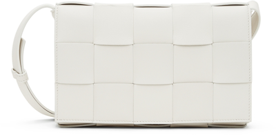 Bottega Veneta Off-white Cassette Bag In 9007 White