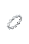 Bony Levy Aviva Pear Diamond Eternity Ring In 18k White Gold