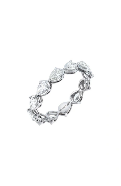 Bony Levy Aviva Pear Diamond Eternity Ring In 18k White Gold