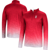 Colosseum Cardinal Stanford Cardinal Walter Quarter-zip Windshirt In Cardinal