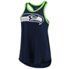 G-III 4HER BY CARL BANKS G-III 4HER BY CARL BANKS COLLEGE NAVY SEATTLE SEAHAWKS TATER TANK TOP