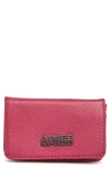 Aimee Kestenberg Sammy Bifold Card Wallet In Red Scarlet