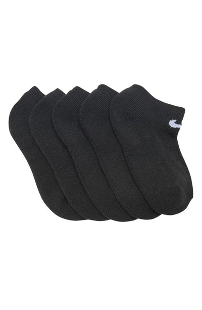 NIKE NIKE KIDS' 6-PACK MESH CUSHION NO-SHOW SOCKS