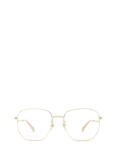 Gucci Gg0973o Gold Glasses