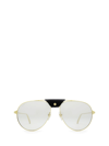 CARTIER CT0038S GOLD SUNGLASSES