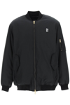 Raf Simons Black Smiley Edition Bomber Jacket In Black (black)