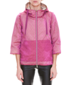 Herno Reversible Hooded Jacket In Fuchsia