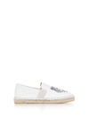 Kenzo Tiger Loafer In White