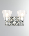 Lucas + Mckearn Alpha 2-light Bath Vanity Light With Glass