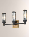 Lucas + Mckearn Abbey 3-light Bath Vanity Light