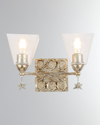 Lucas + Mckearn Star 2-light Bath Vanity Light