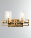 Lucas + Mckearn Estes 2-light Bath Vanity Light
