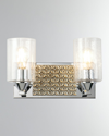 Lucas + Mckearn Arcadia 2-light Bath Vanity Light