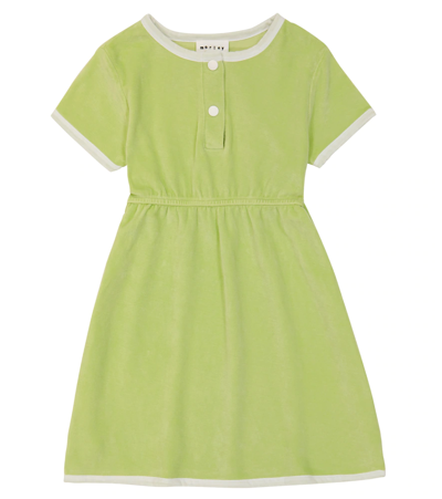 Morley Kids' Petunia Barista Cotton Dress In Spring